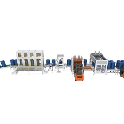 200L全自動開灌流水線