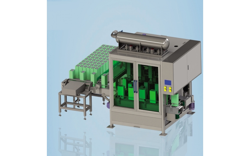 25L全自動方形鐵桶灌裝機