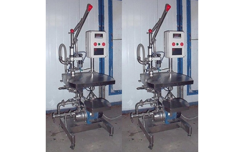 半自動盒中袋灌裝機