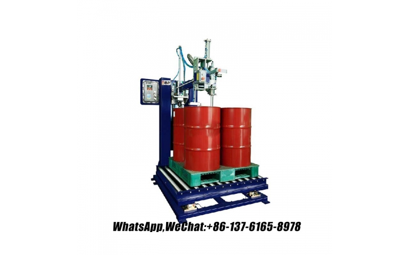 200L全自動(dòng)化工液體灌裝機(jī)