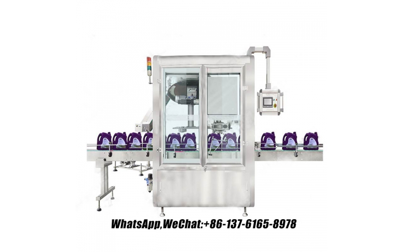 自動 5L 平板封蓋和灌裝機