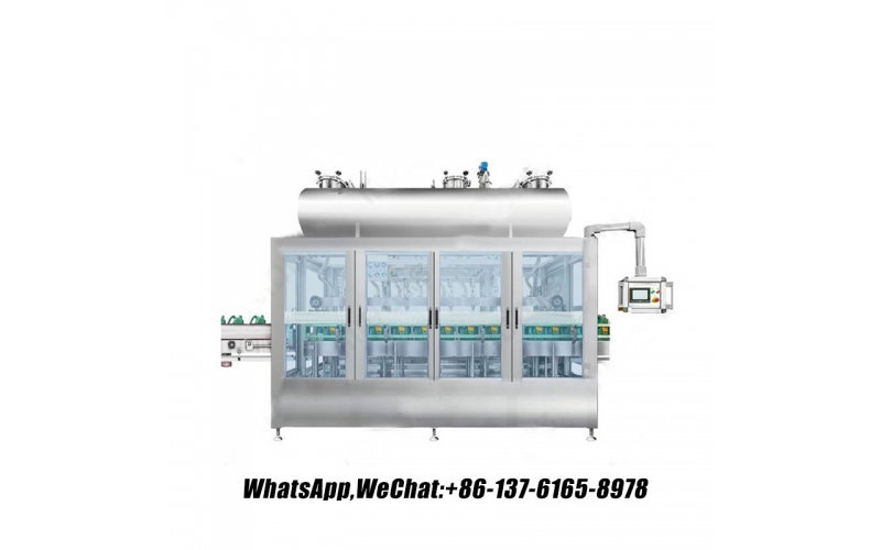自動多頭噴嘴灌裝機，用于填充 1-10L 洗發(fā)水/洗碗液/墨水/粘合劑