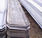 止水鋼板縱向中部嵌入兩排等間距螺帽